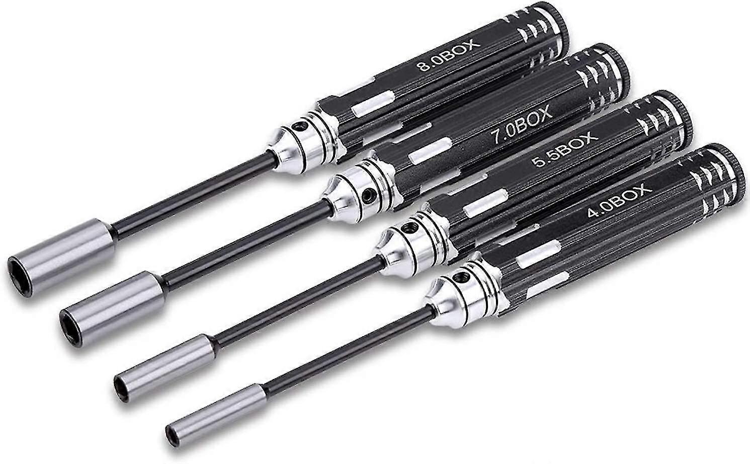 4 Kit Of Tool Tools With Hexagonal Socket Titane Nitride Titane Nitride Rc Car (4.0, 5.5, 7.0, 8.0mm Mm