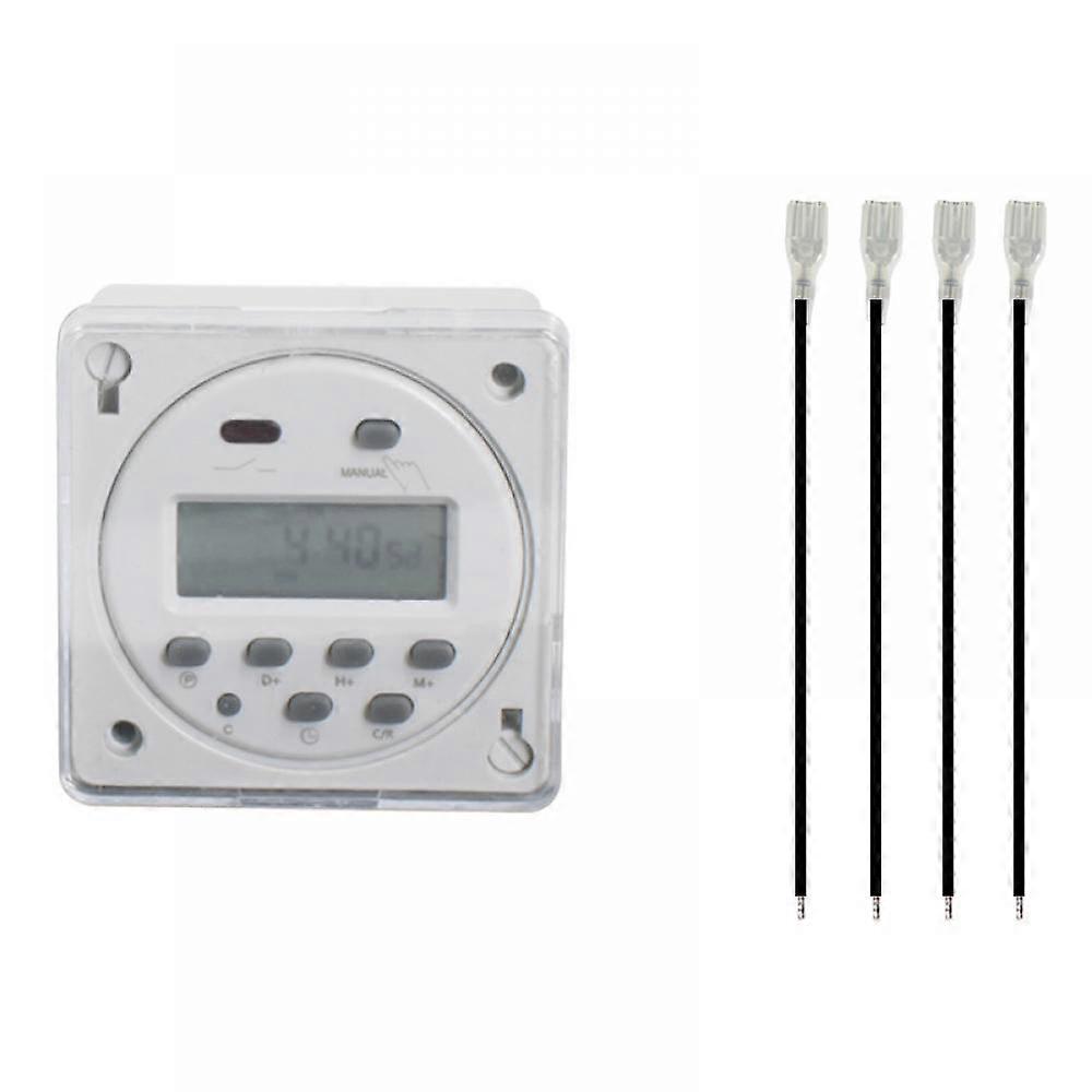 12v 16a Socket Digital Programmer 16 Programs Programmable Clock Timer Electrical Outlet