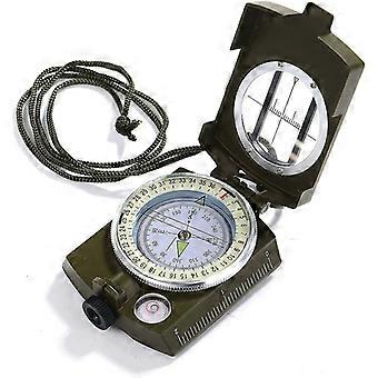 Military Walking Compass with Pocket for Camping, Hiking