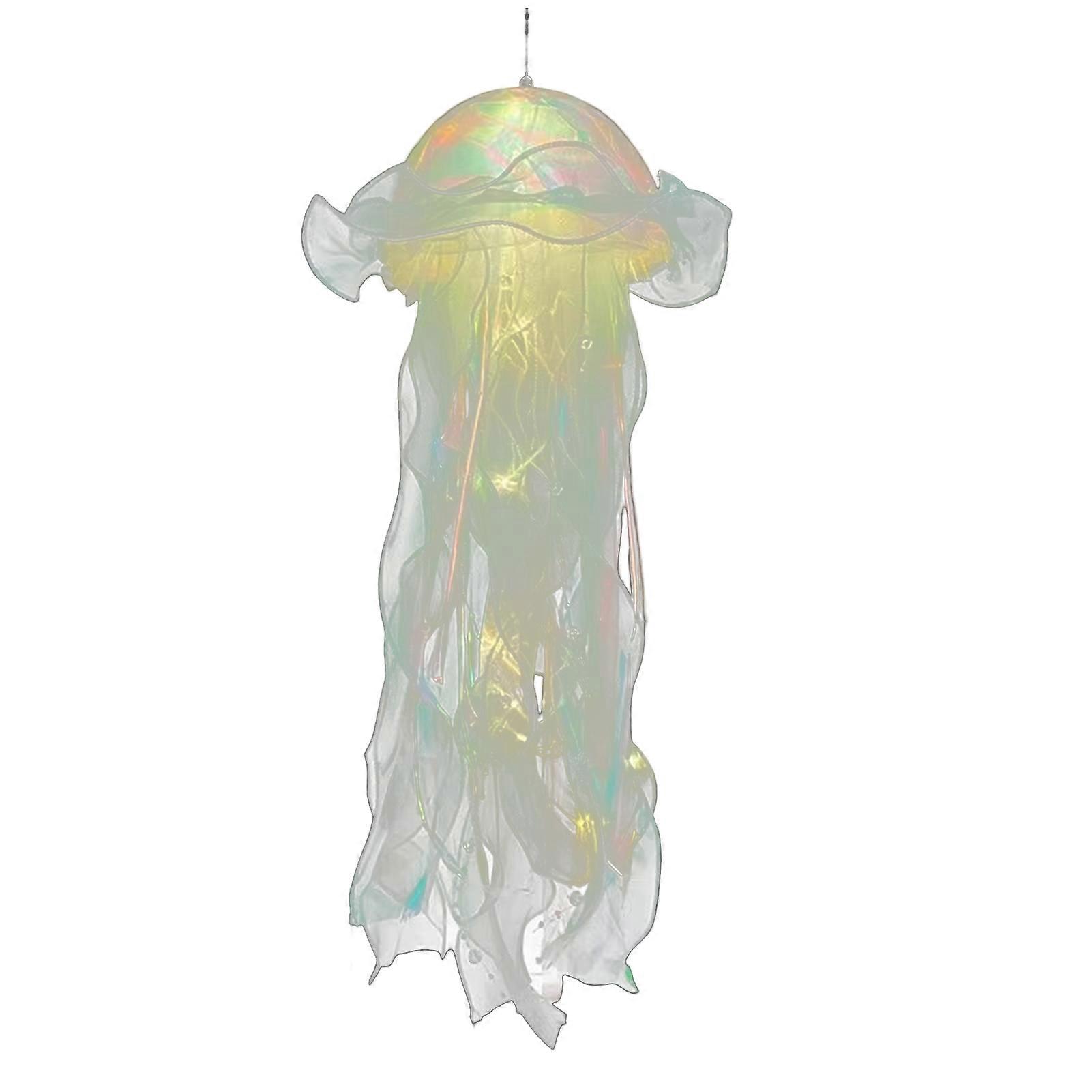 Jellyfish LED Lamp Soft Lighting Battery Operated Jellyfish Lantern LED Hanging Lamp Decoration Holiday Gift for Party KAESI