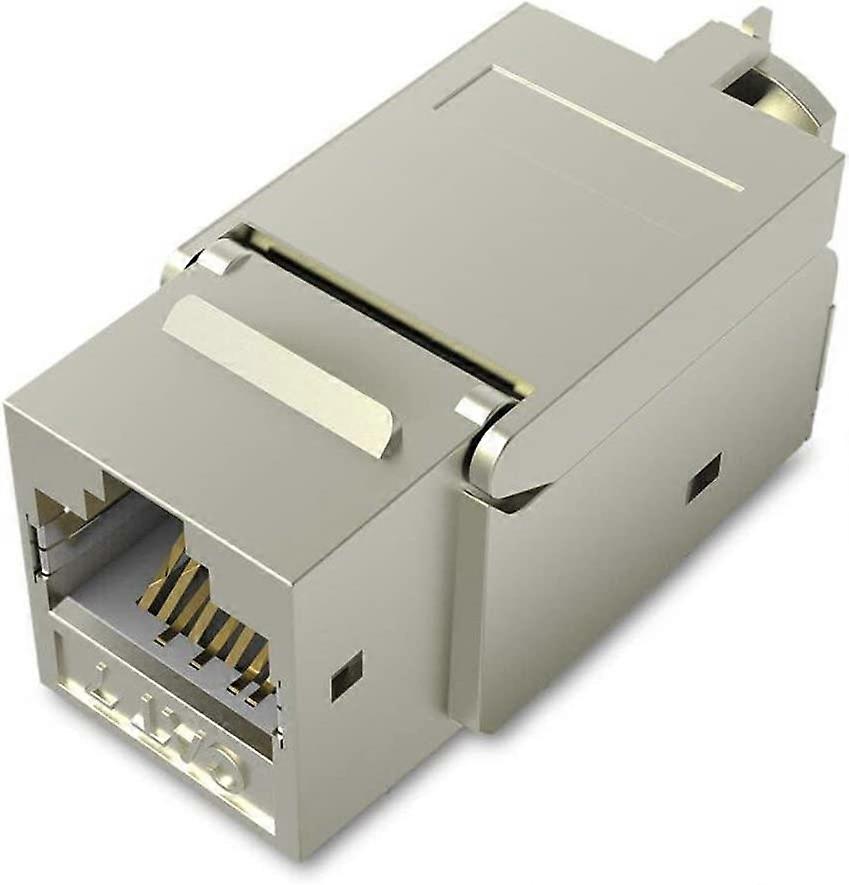 5-delat RJ45 modulärt uttag, Cat7 Cat6 Cat5 RJ45 8P8C nätverks-Keystone-uttag