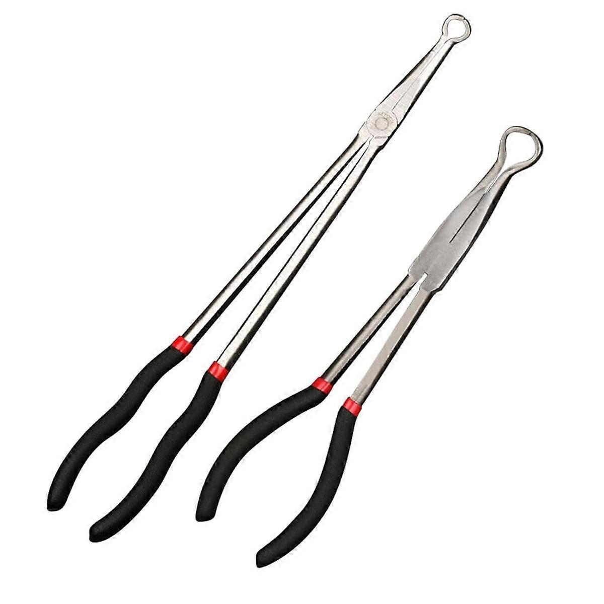 2Pcs Electrical Disconnect Pliers, Electrical Connector Disconnect Pliers for Cars, Universal Pipe