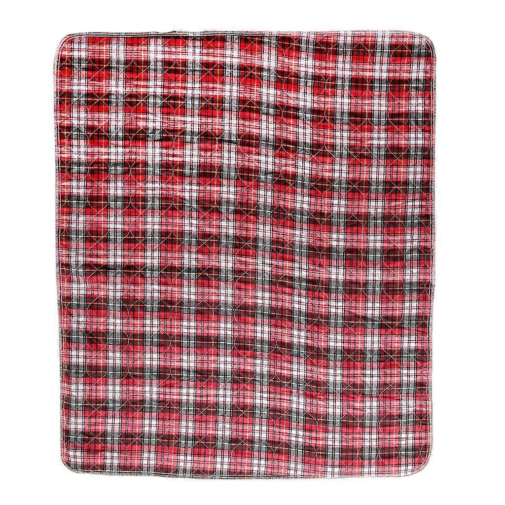 Washable Reusable Underpad Incontinence Pad Absorbent Sheet Protector Red S