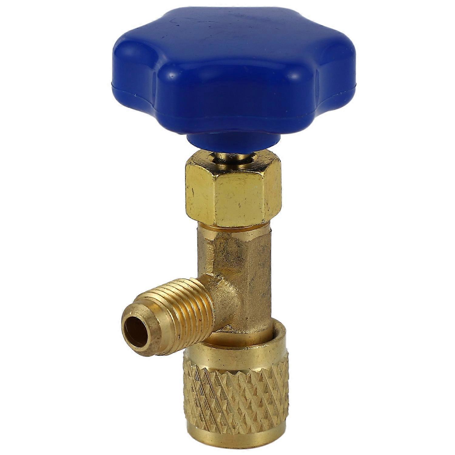 Low Pressure Dispensing Valve Opener 1/4 Sae Connector Refrigerant Can Tap For R22 R134A R410A