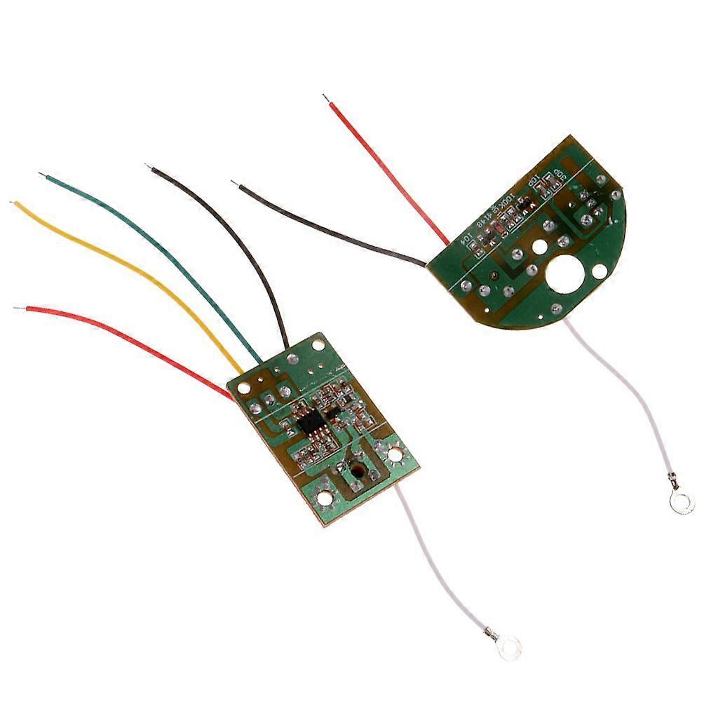 3x27MHZ 2CH Remote Controller Receiver Transmitter Board with Antenna