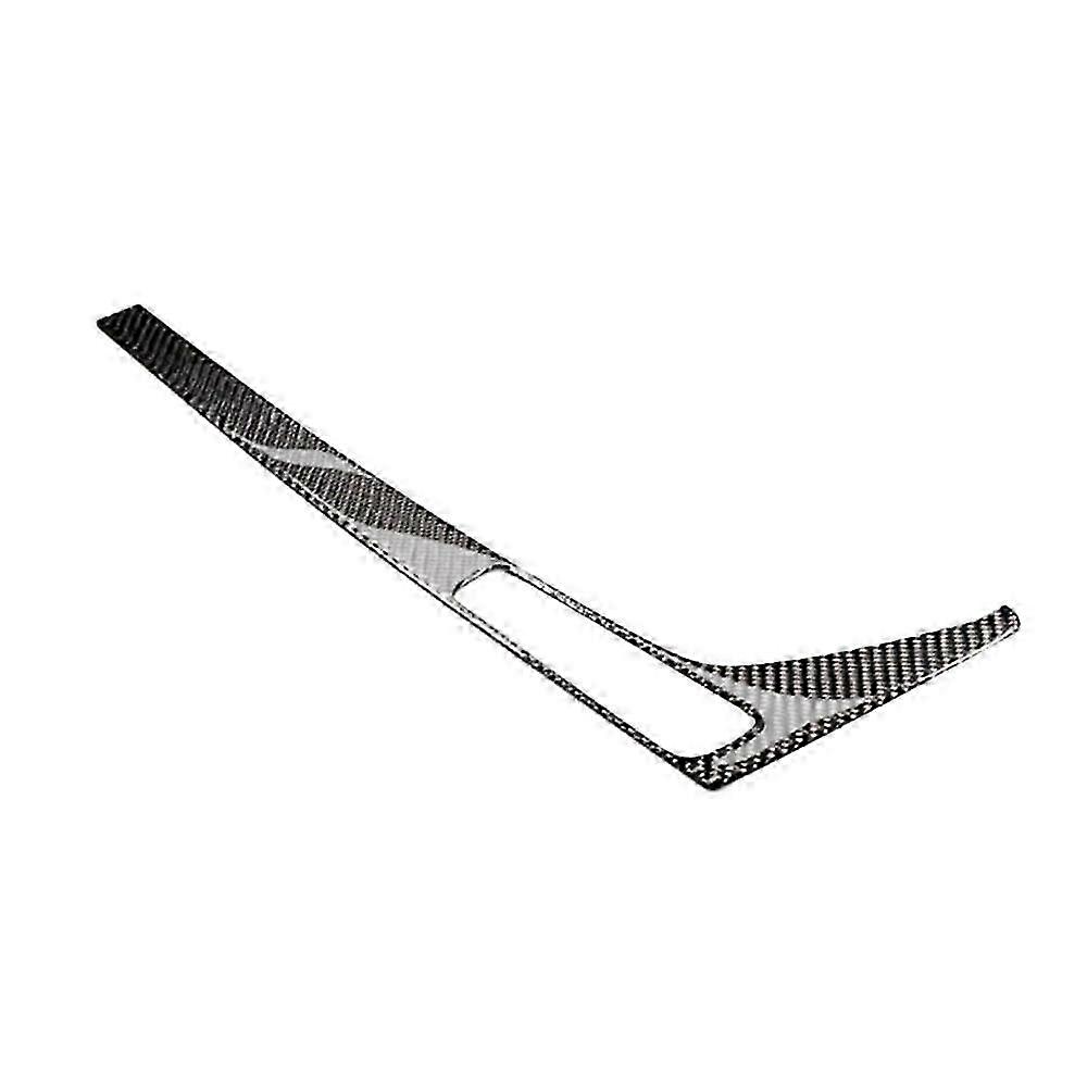 For- A4 B9 S4 8W RS4 A5 F5 S5 RS5 Carbon Fiber Gear Shift Panel Sticker Gear Shift Control Cover Tr