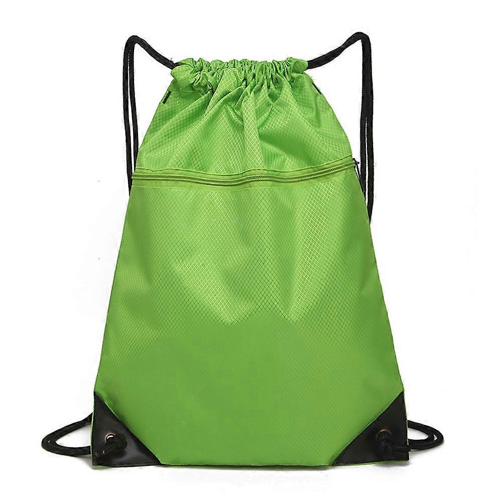 Drawstring Backpack Gym Bag Sackpack String Sack Pack Bags Black