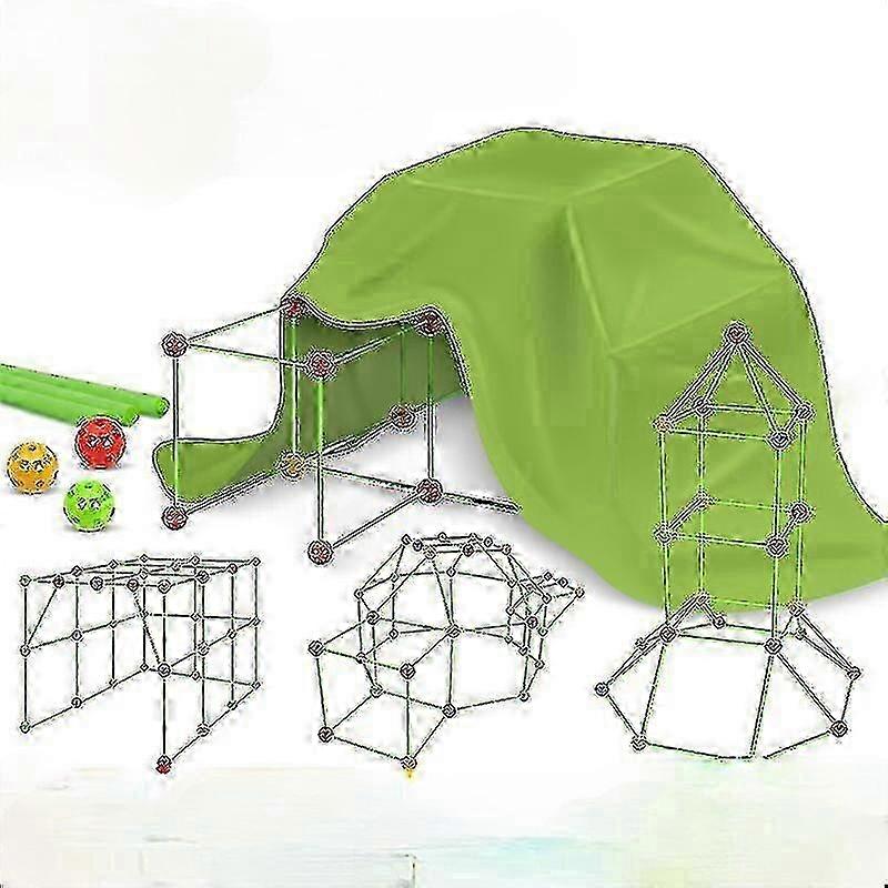 Diy בנייה פורט בניית ערכות לילדים בניית מבצר בניית טירות מנהרות לשחק אוהל צעצועים לנערות בנים