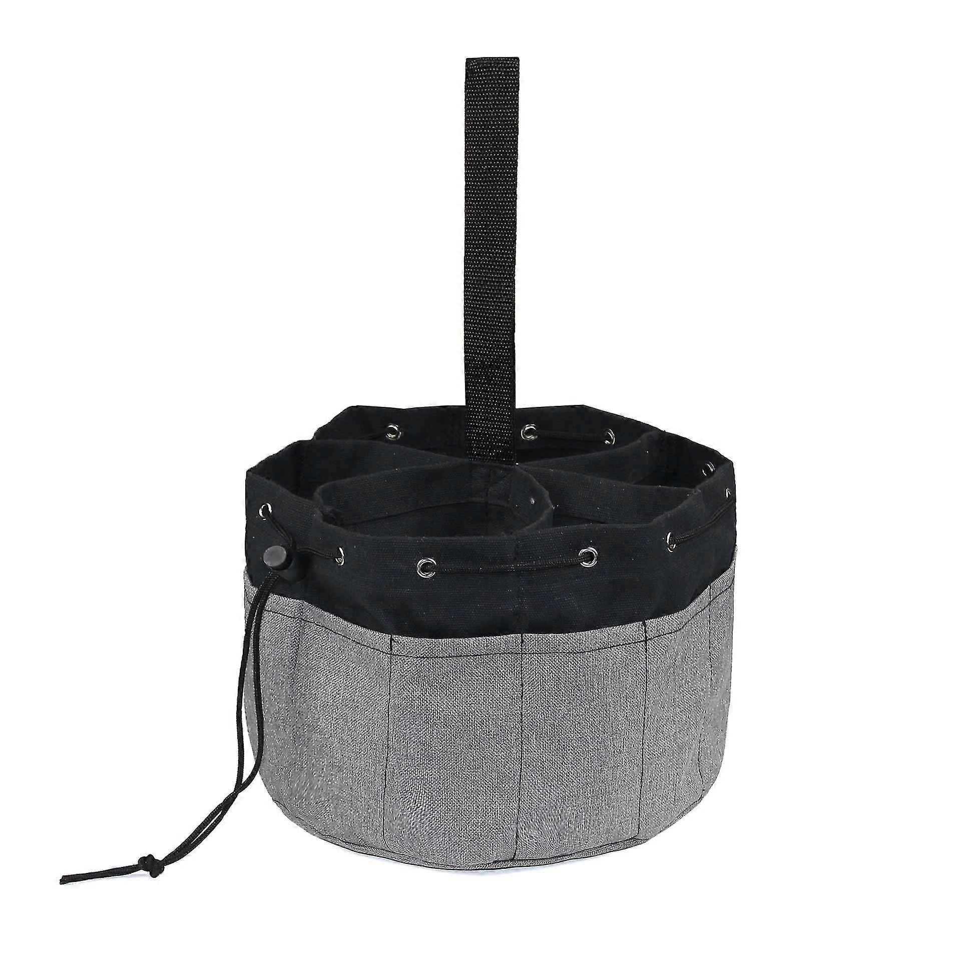 Umbrella-shaped Multi-pocket Canvas Tool Bag, Hardware Tool Bag, Utility/worker/decorator/construction Worker...(c-1) Chumian