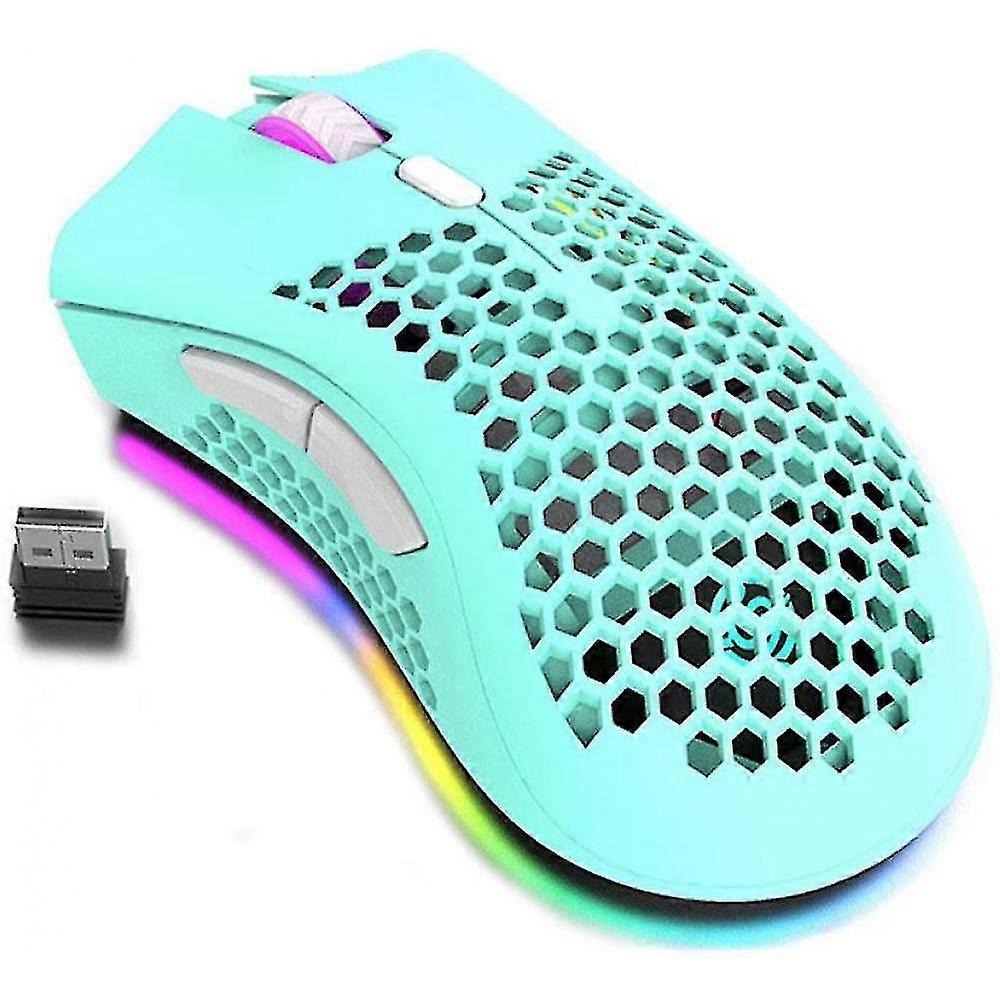 Honeycomb Design Rechargeable Wireless Gaming Mouse