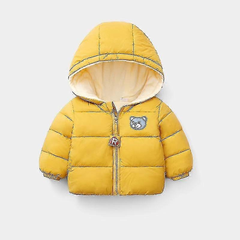 Hooded Thickened Down Jacket For Babies