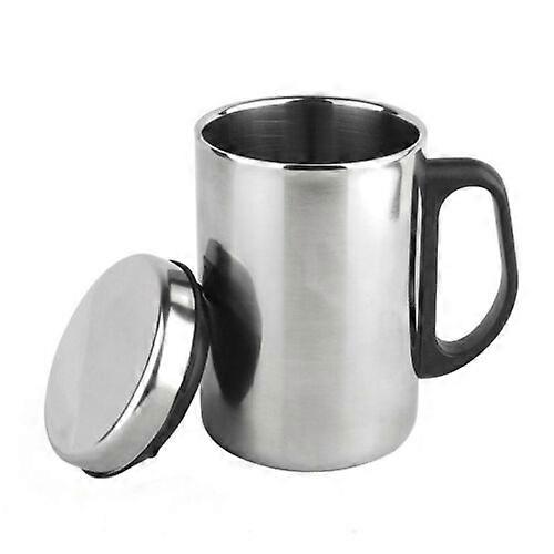 Edelstahldeckel isolierte Reisebecher Flasche Tee Kaffeebecher
