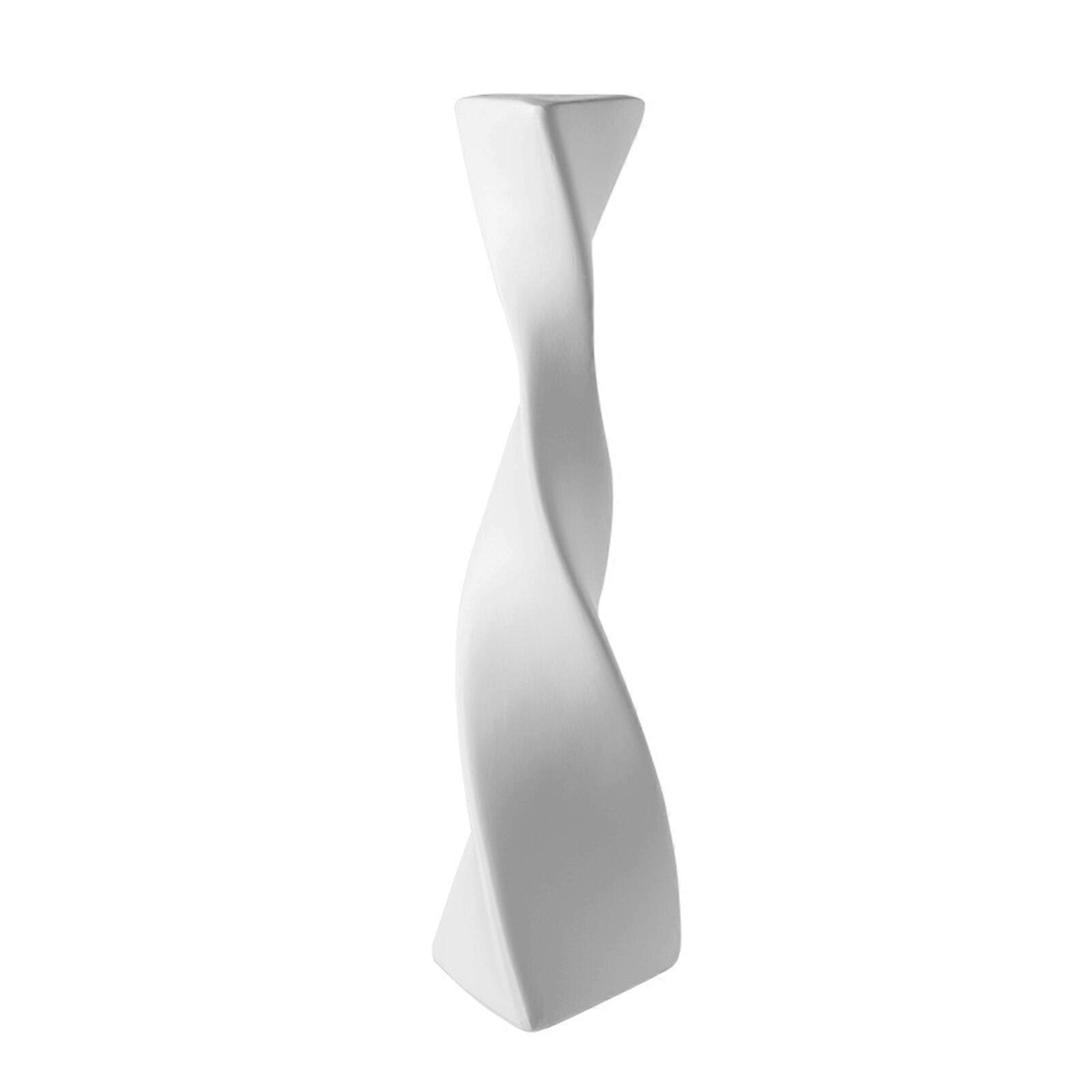 Triangle Twist Vase modern Ceramic Home Nordic Simple Office High Creative Vases,100% New