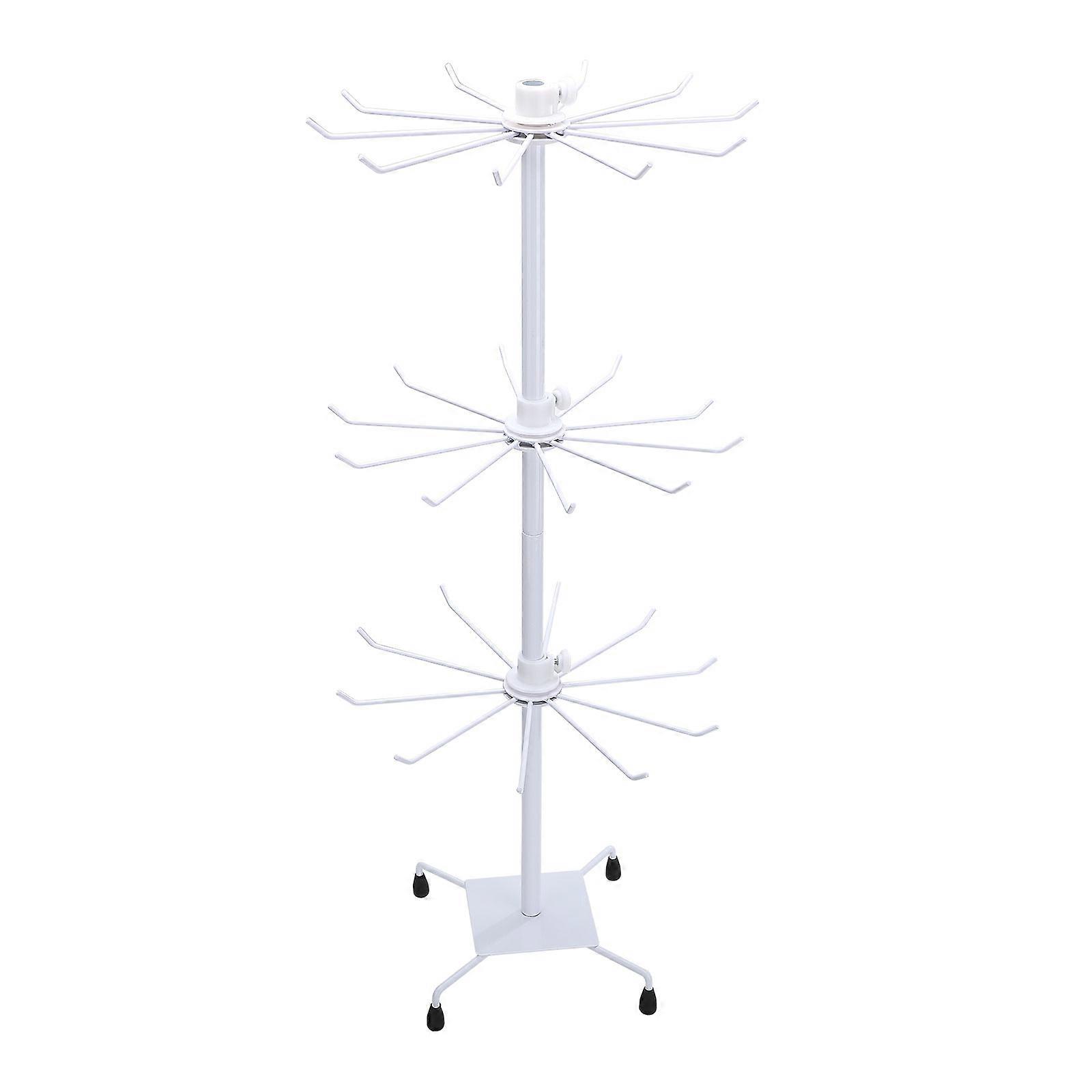 3段カウンターラックメタルジュエリーイヤリングネックレスリングショーホルダーディスプレイラック、100%新品