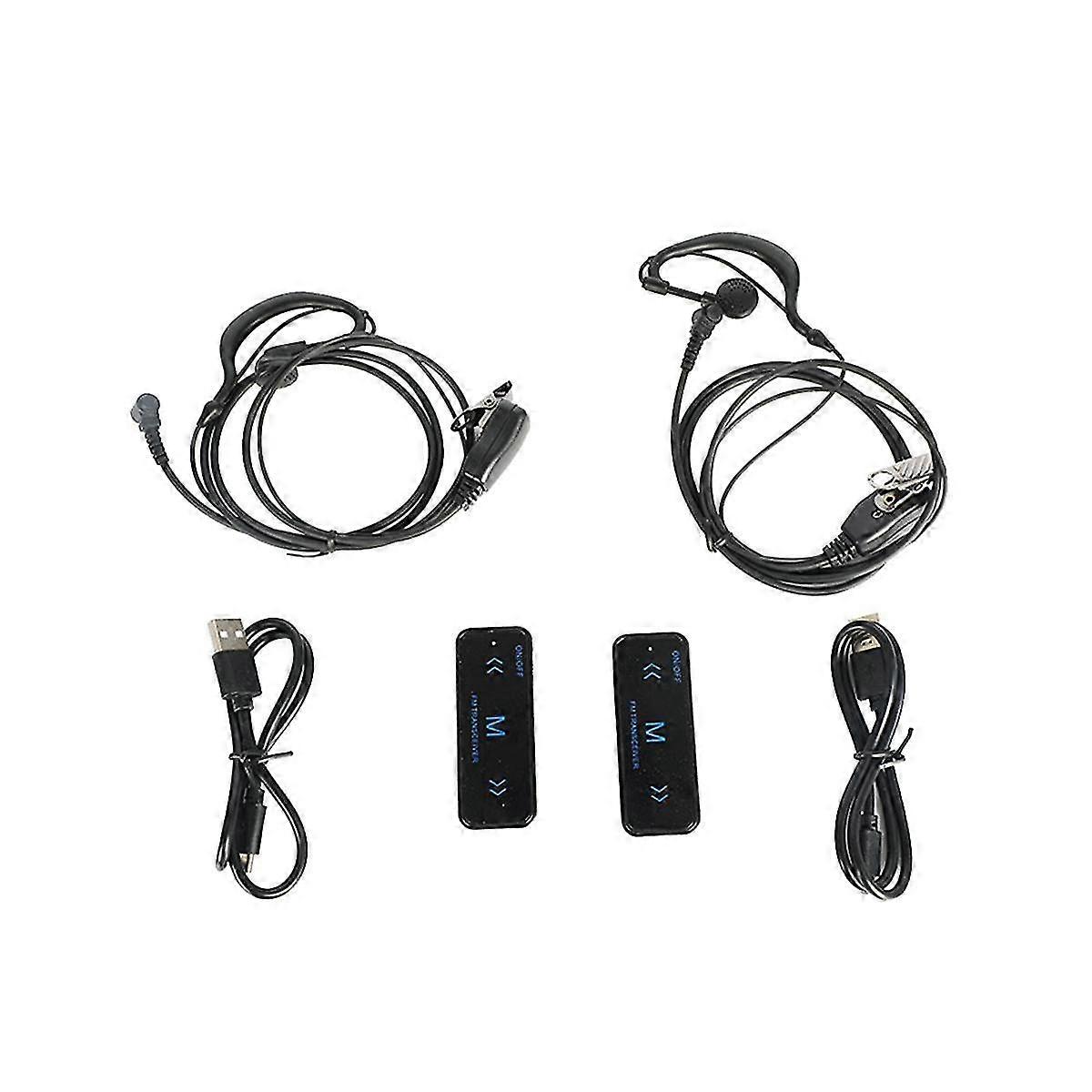 V1 Mini Walkie Talkie Handheld 2 Way Usb Charging -c1 Uhf Walkie-talkies