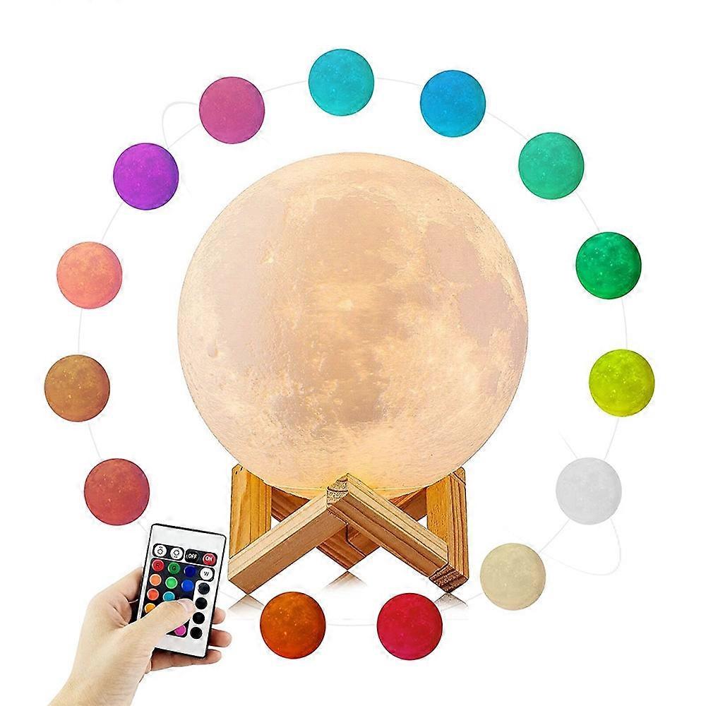 3D Print Moon LED Night Light