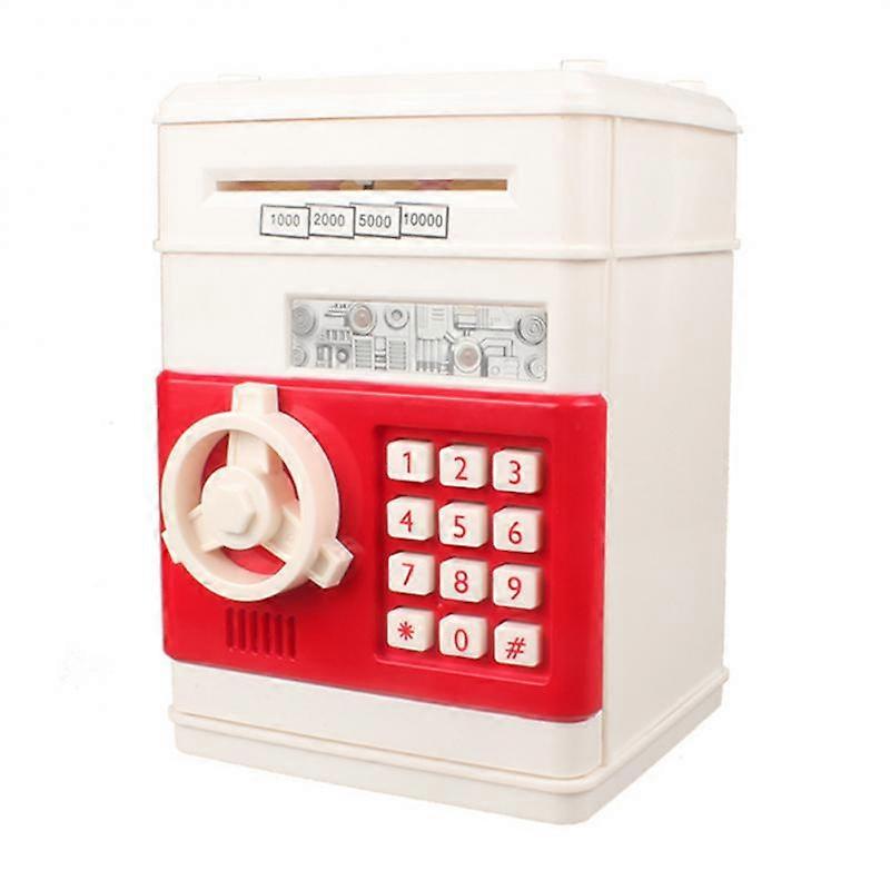 Interactive Automatic Colorful Atm Piggy Bank Durable Decorative Money Gift Convenient Password Safe Box Varied Children's Toy