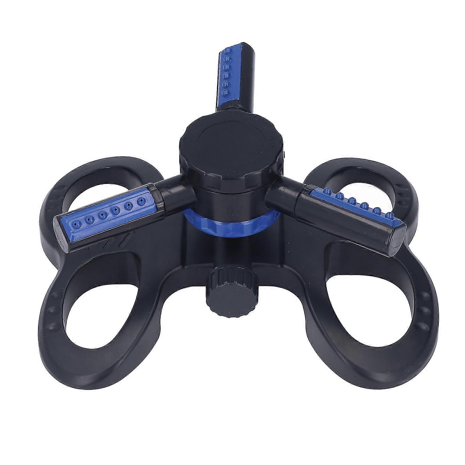 Lawn Sprinkler 360 Degree Automatic Rotation Trifurcate Design with Quick Coupling for Garden Irrigation System