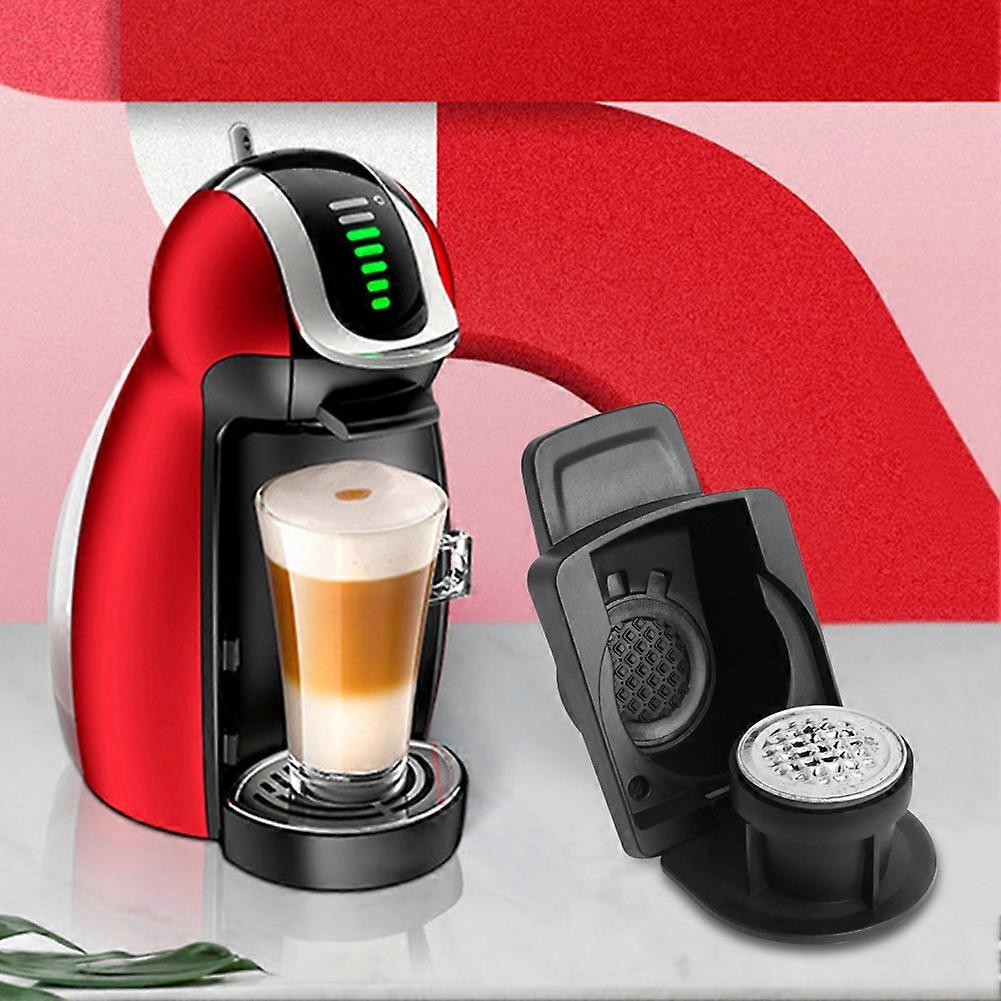 Reusable Capsule Adapter for Nespresso Coffee Capsules Convert with Dolce Gusto Coffee Stainless Steel Machine Accessories