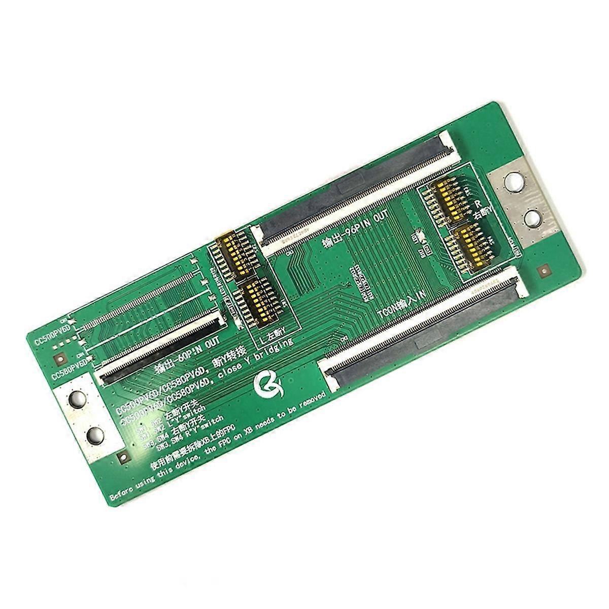 CC580PV6D Close Y Bridging Adapter Plate TCON in 60P 96P OUT Close Y Bridging Adapter Board