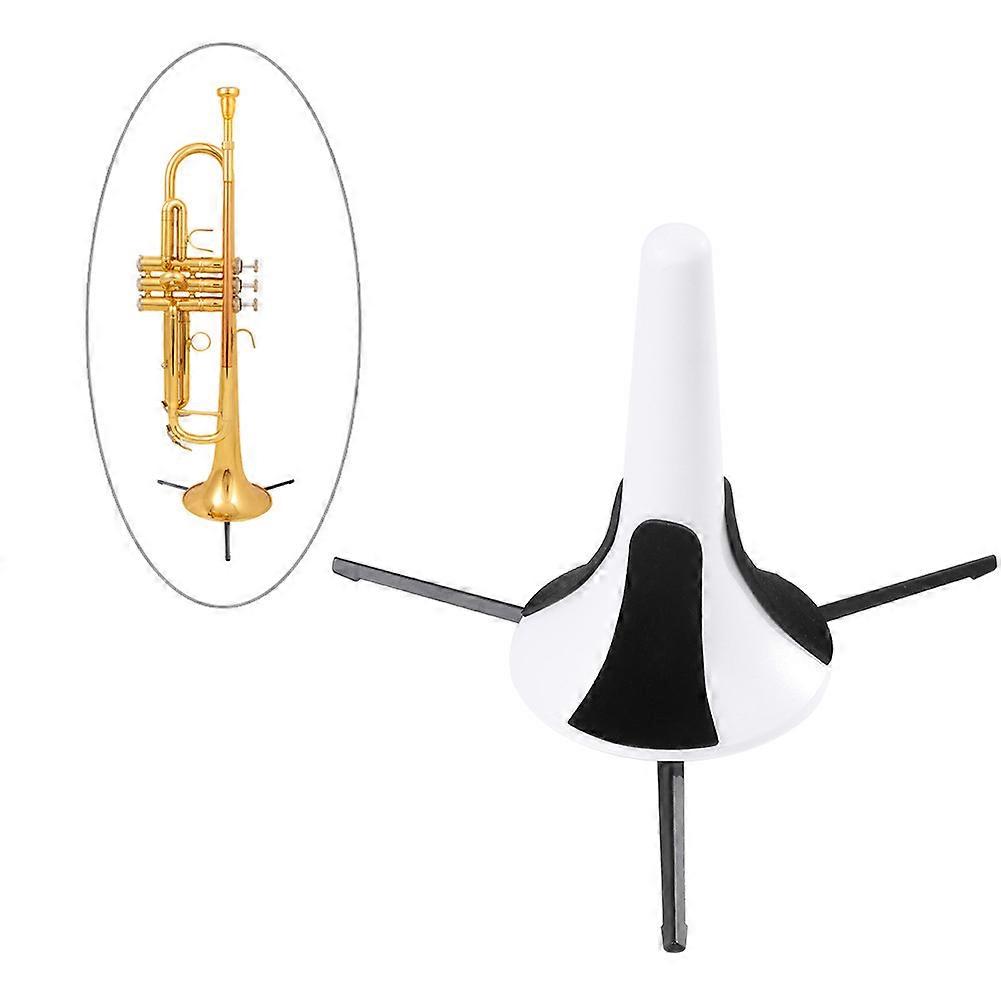 1 piece (white, about 175*105mm) folding tripod stand frame, wind music accessories, wind music stand, instrument stand