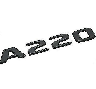 מאט שחור a220 מכונית אות מספר תא המטען האחורי תג תג סמל עבור מרצדס בנץ