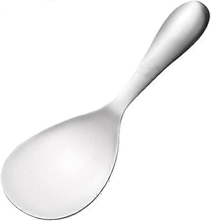 Serving spoon, 304 stainless steel spoon, risotto spoon, large rice spoon