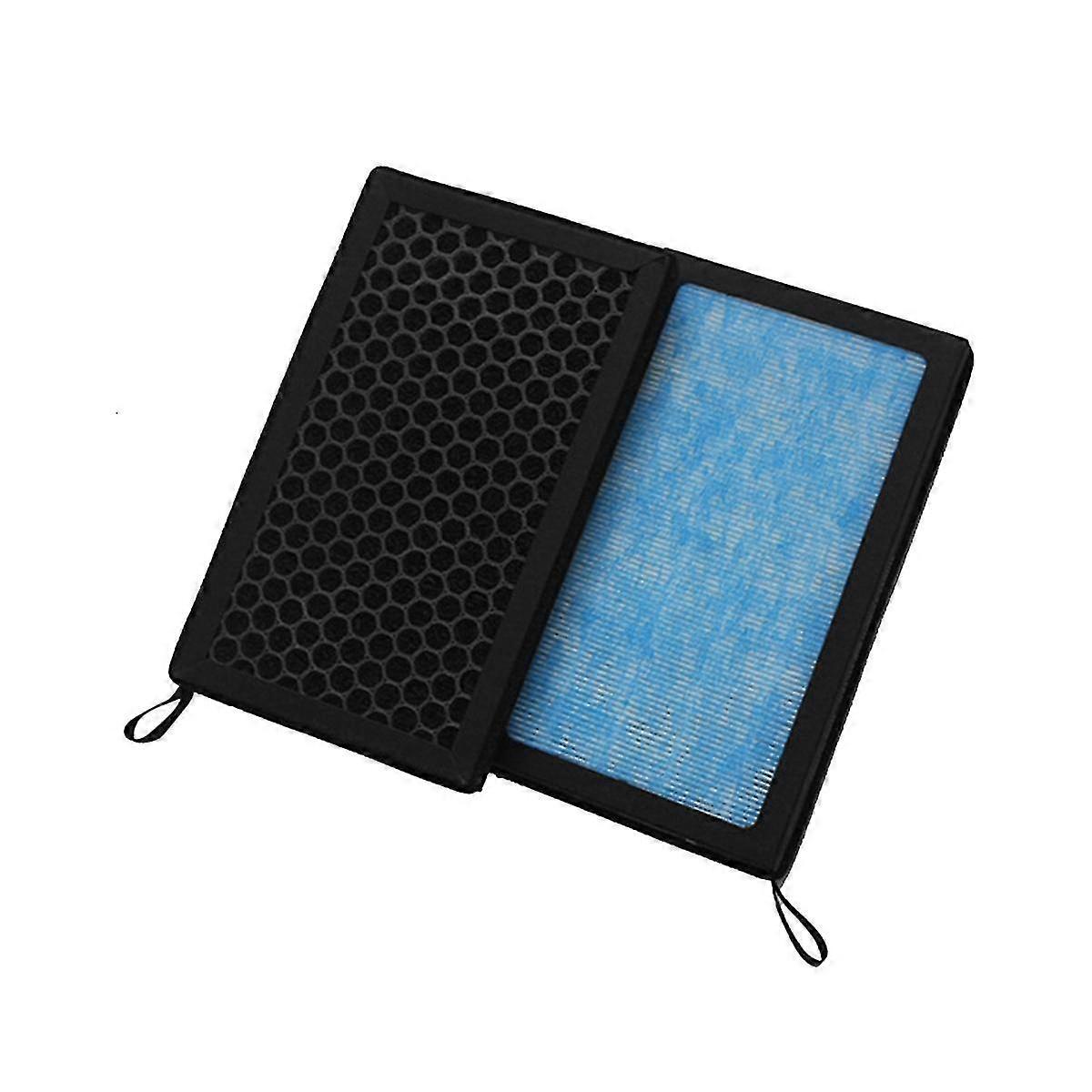 For Model 3 Model Y HEPA Activated Carbon Air Filter 2 Pieces Set Air Conditioner Filter Elements R