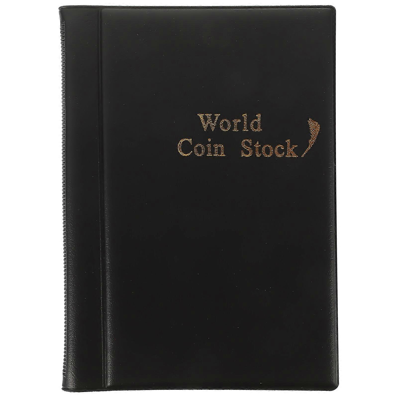 Coin Album 120-Pockets Coin Collection Book Coin Holder Display Storage Case