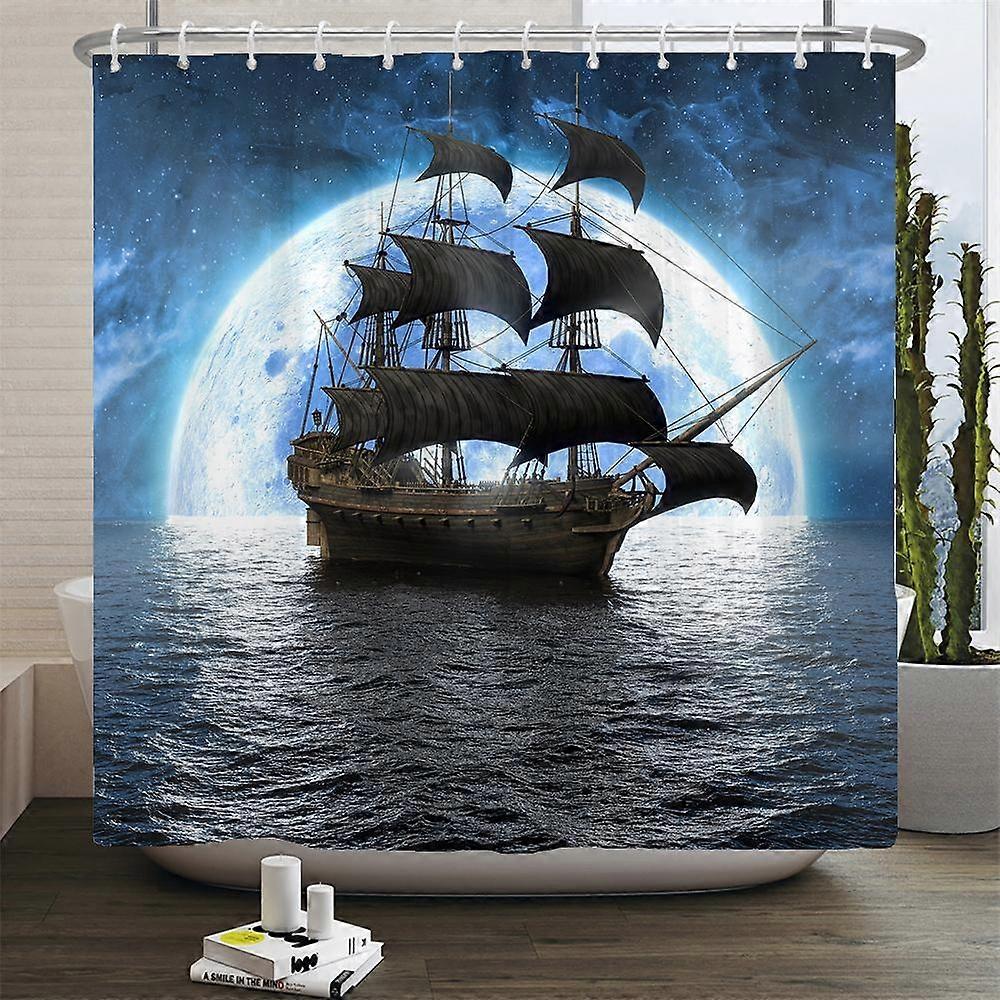 Badrum duschdraperi designstil - 458