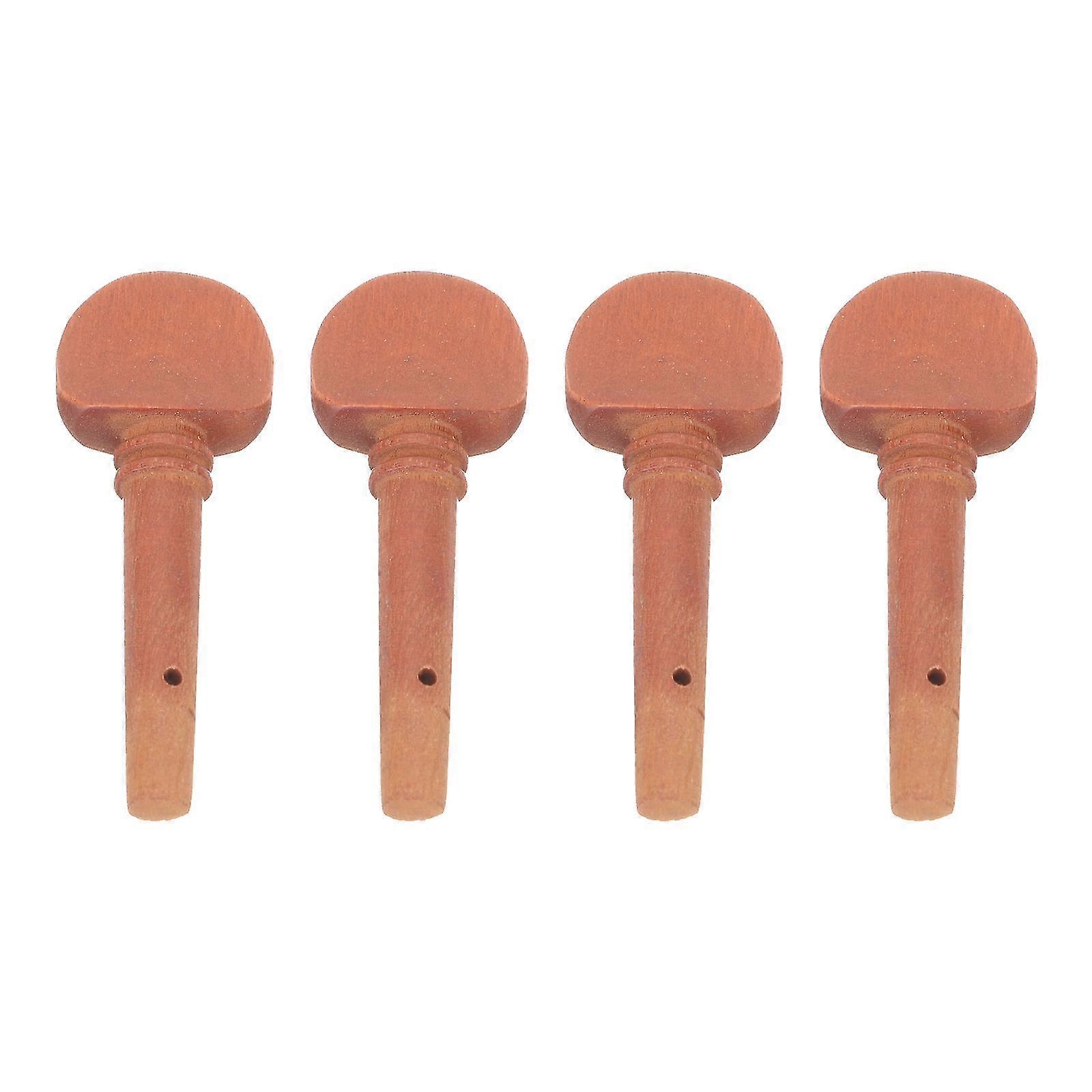 4pcs Professional Violin Tuning Pegs Violin Part Tuning Pegs Violin Accessories