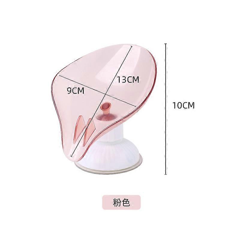 2pcs Soap Dish rotatable Leaf Shape Soap Holder  Self Draining Bar Soap Tray