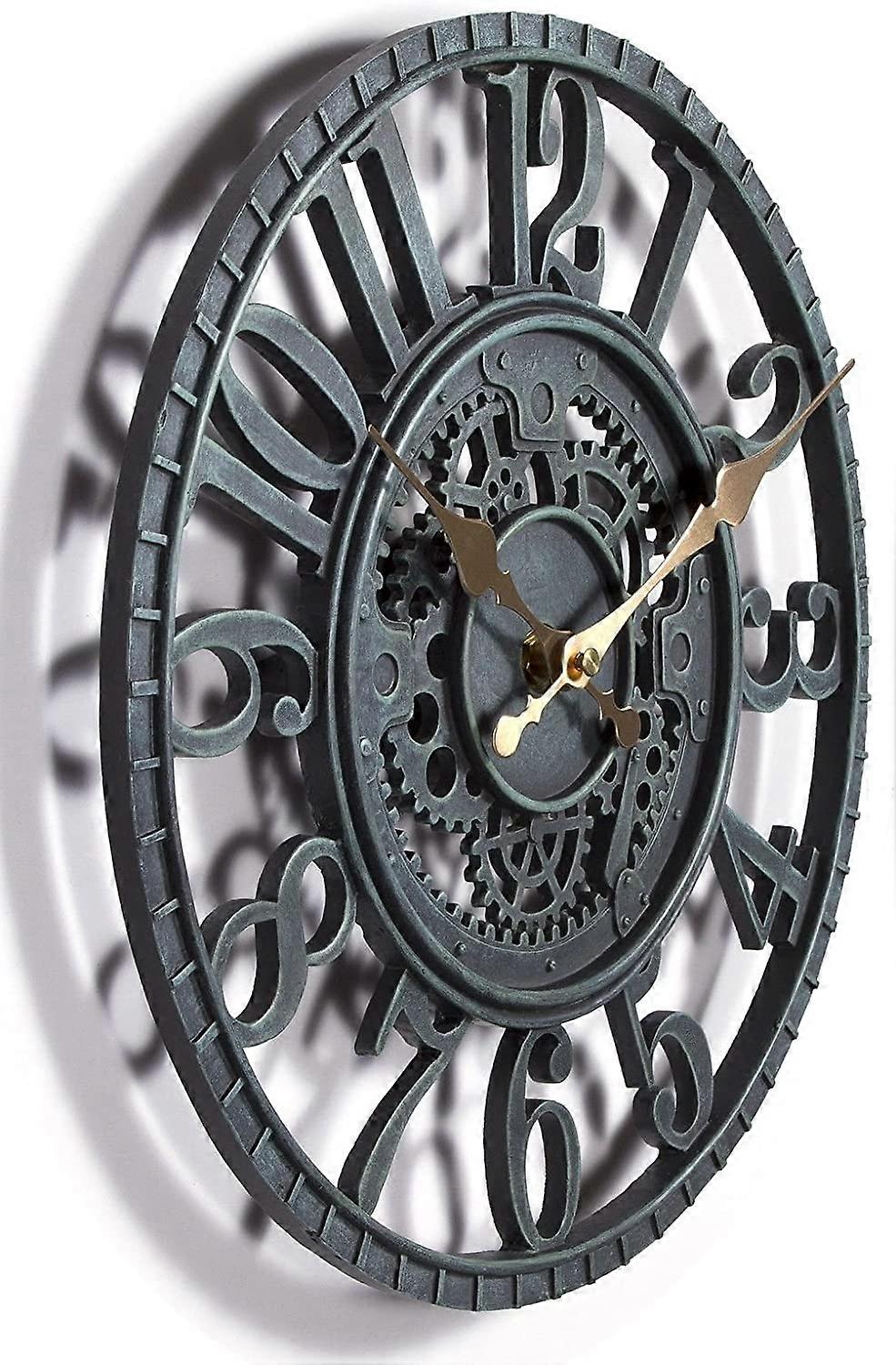 Clock Garden Ornament Wall Clock Waterproof