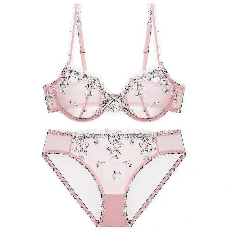 مثير الملابس الداخلية المرأة الرباط شفافة مريحة مجموعة حمالة الصدر