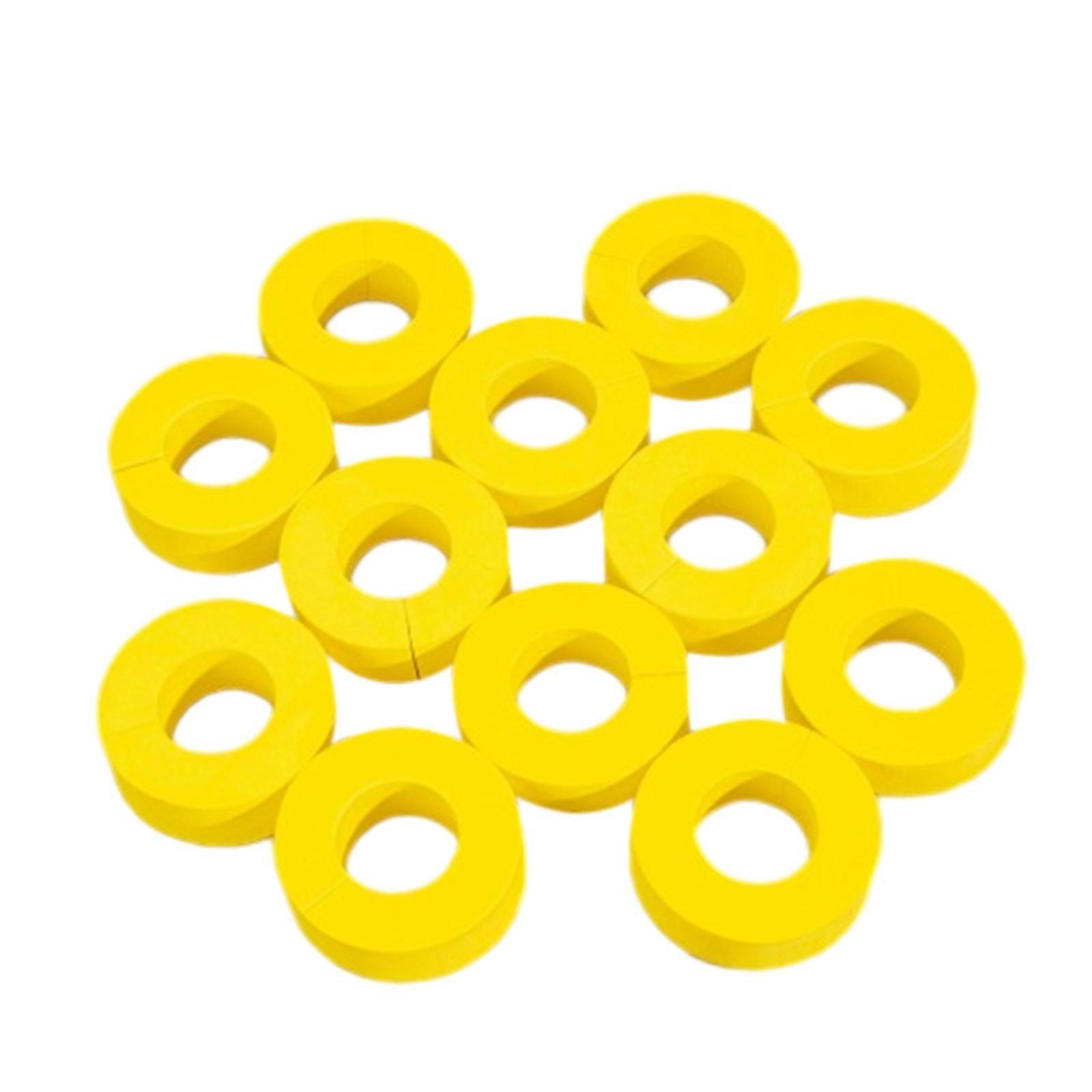 12kpl Heatless Blowout, Heatless Curlers, Sponge C-Shape Rollers Hiusten kihartimet, DIY uudelleenkäytettävät hiusrullat Uutta