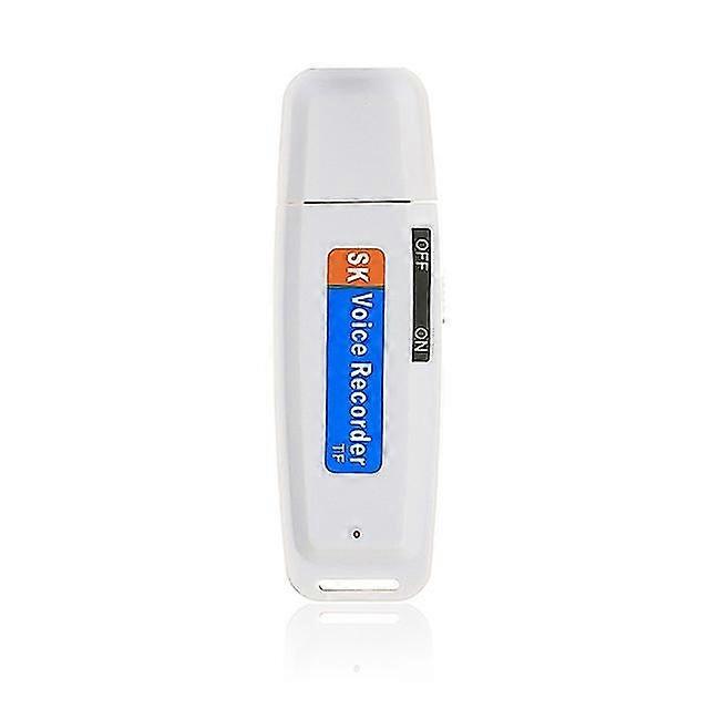 Una clave de grabación U-disk Digital Audio Recorder Tf Flash Card USB Voice Recorder Pen Mini Dictaphone Professional hasta 32gb