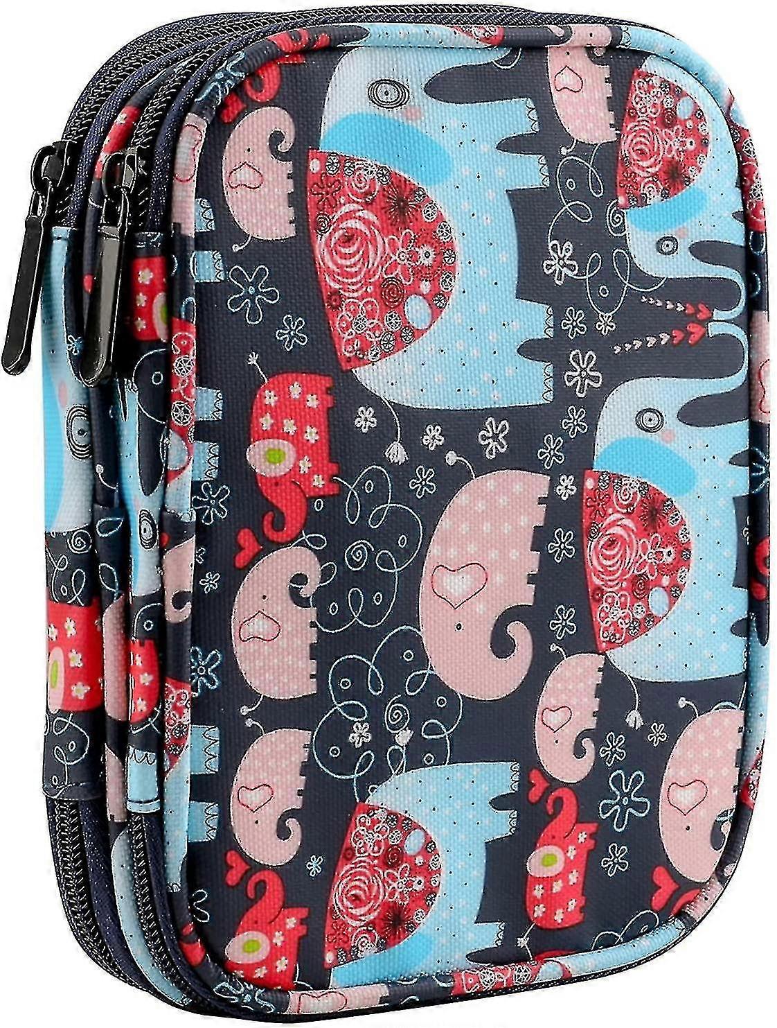 Crochet Hook Case, Ergonomic Crochet Hooks Organizer Empty, Crocheting