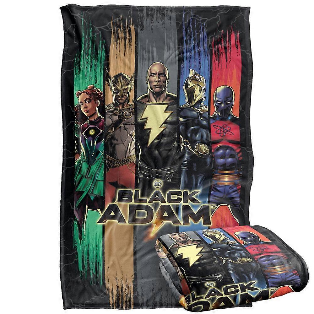 Black Adam Blanket, Black Adam Players Silky Touch Super Soft Throw BlanketMWWLF102
