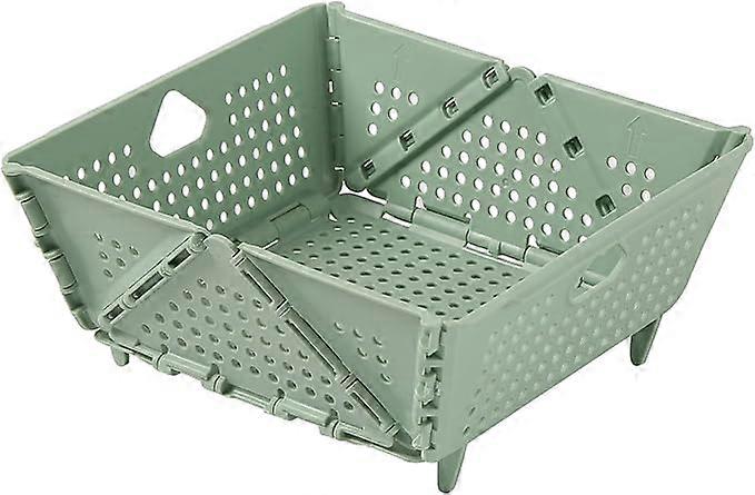 Collapsible Strainers and Colanders for Kitchen, Plastic Foldable Storage Basket, Space-Saving, BPA-Free