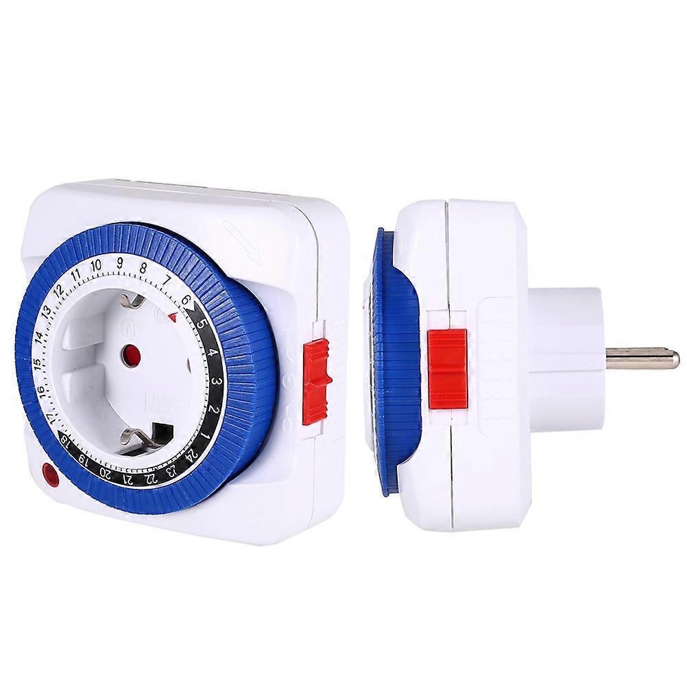 Timer Switch Socket 15 Minutes to 24 Hours Timing Socket Mechanical Time Controller Automatically Turn On Off Electrical Appliances