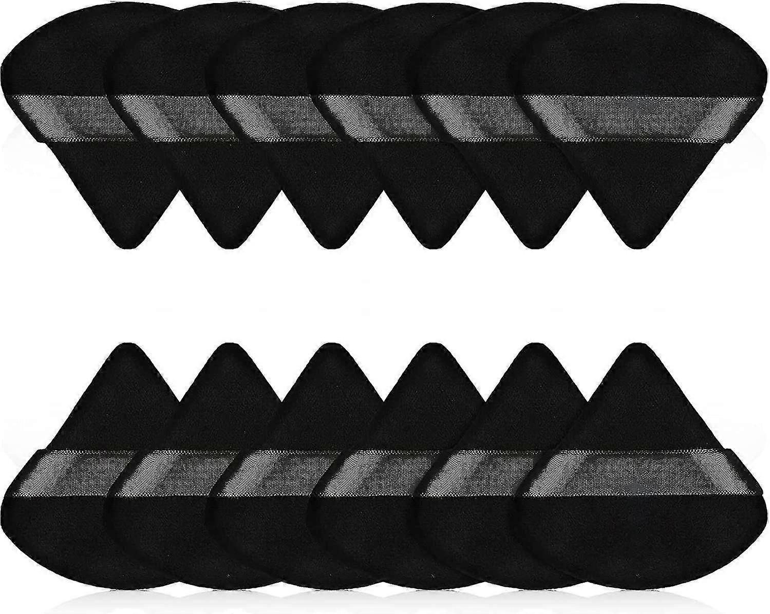 High-density Soft Velvet Puff, Double-sided Flocking Triangle Design