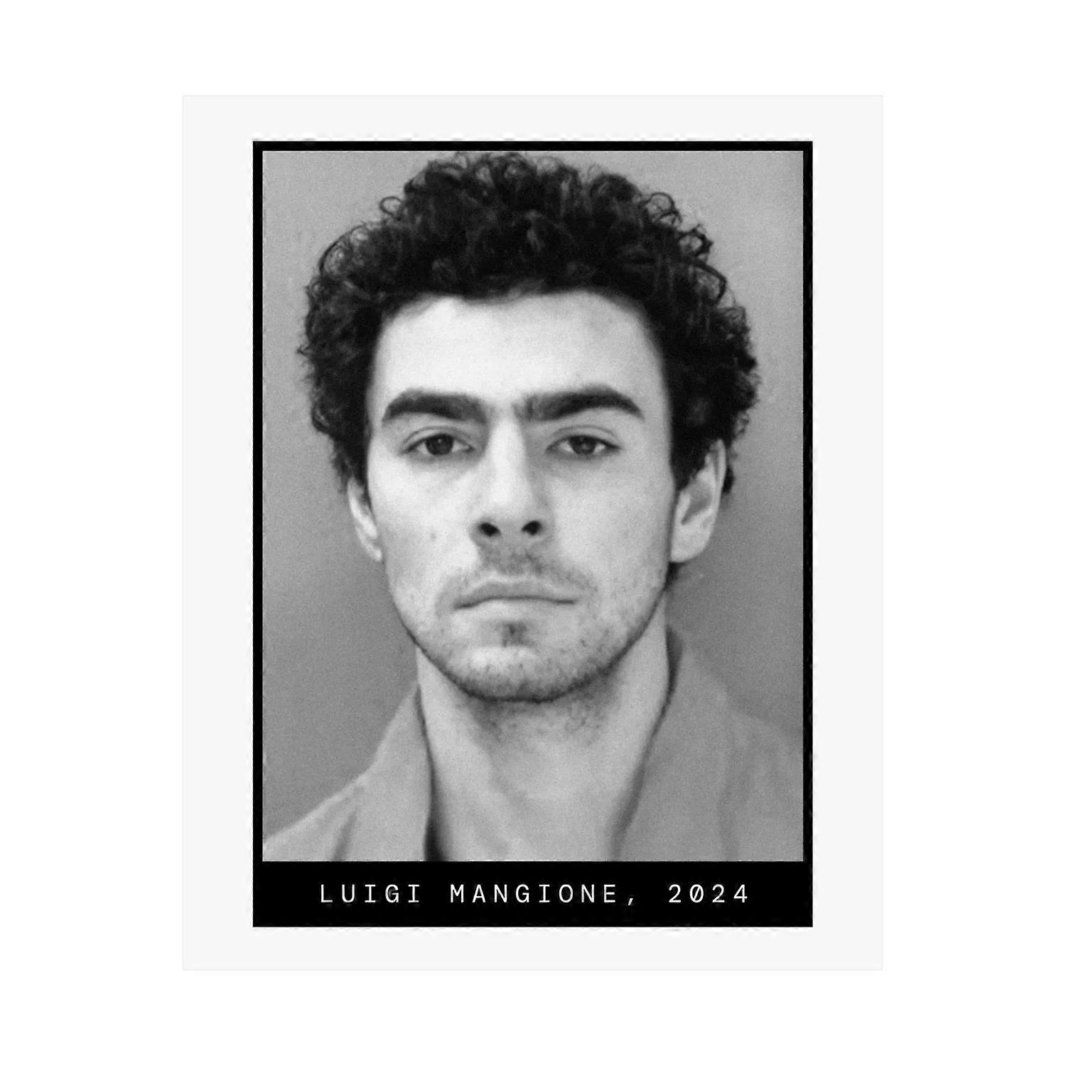 Luigi Mangione's 2024 Mugshot Poster