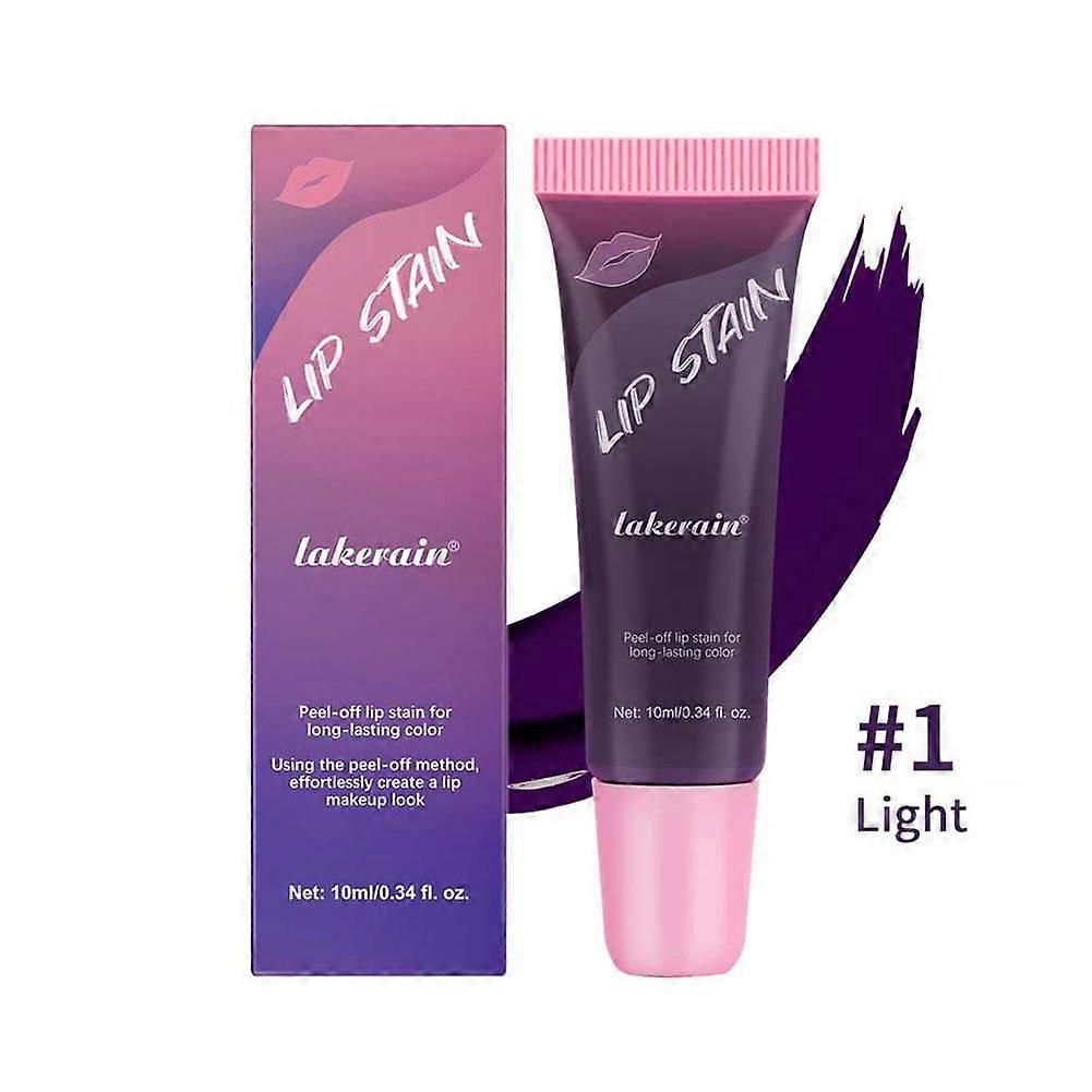 Lakerain Velvet Matte Lip Stain Peel Off Kit Longue Durée Imperméable Rose Tin