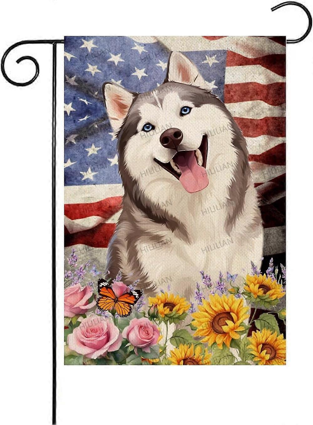 علم أجش 12x18 بوصة 4 يوليو زينة في الهواء الطلق ، علم حديقة أجش العلم الأمريكي باتريوت (10525