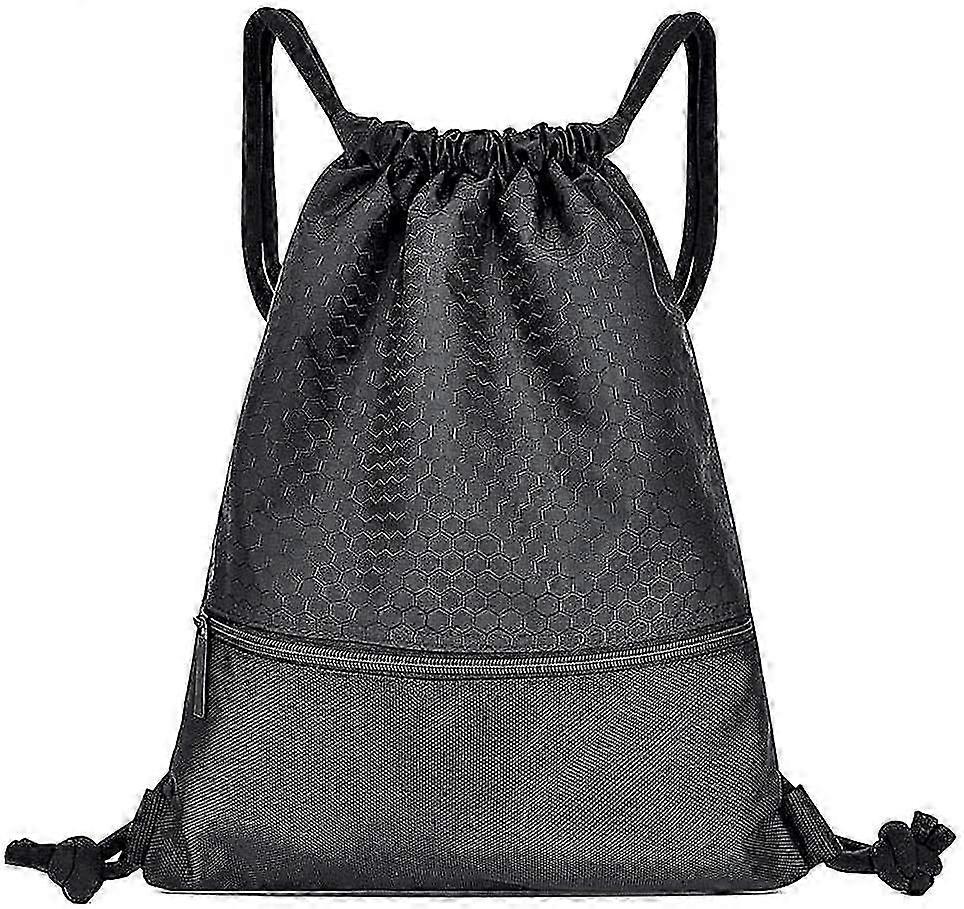 Drawstring Bag, Waterproof Drawstring Sport Bag Unisex PE Drawstring Bag Girls