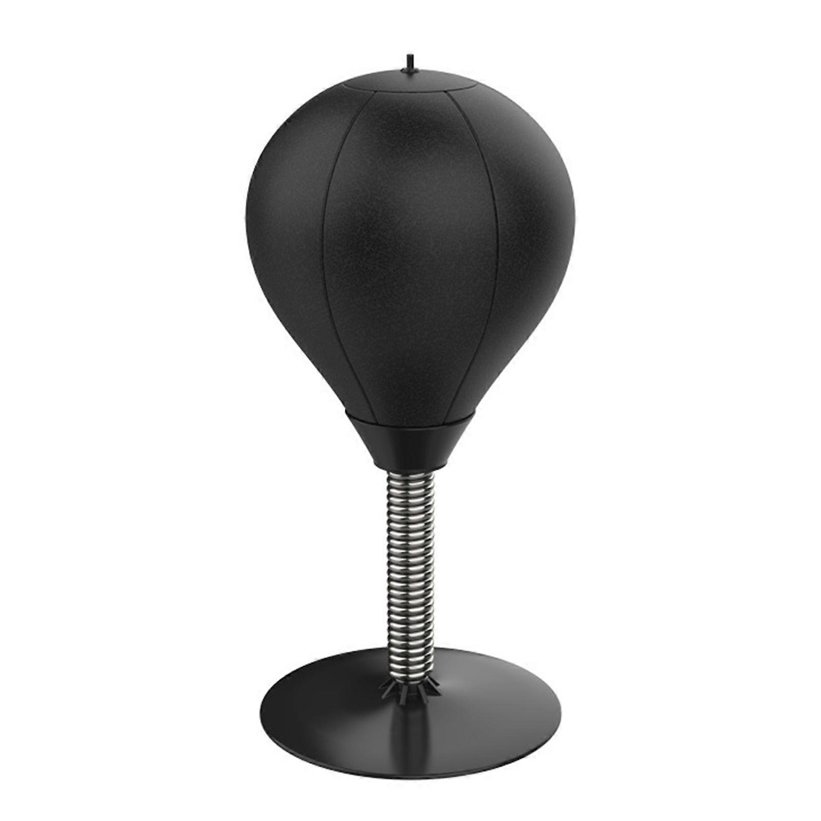 PU Boxing Speed Ball, Pear Shape, Punching Bag, Mop, Spinning,Training, Fitness, Exercise Sport Equipment Black