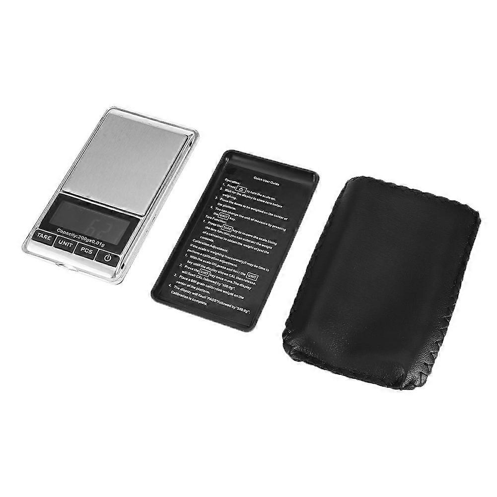 Mini Portable Pocket Electronic Digital Jewelry Precision Scale with Digital Display(200*0.01g)
