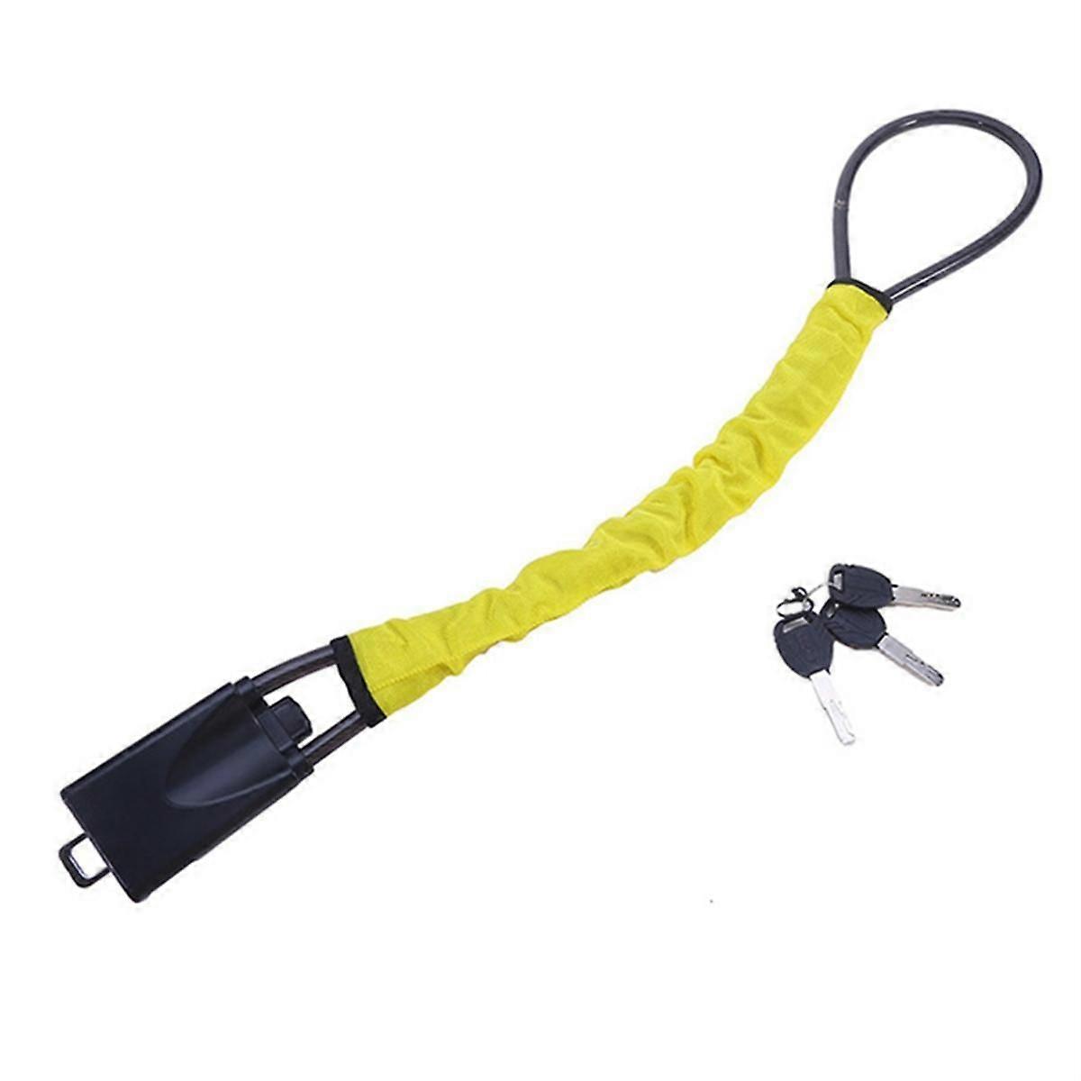 Car Steering Wheel Lock Universal Seat Belt Anti-Theft Lock with 3 Keys Anti-Theft Device for Most