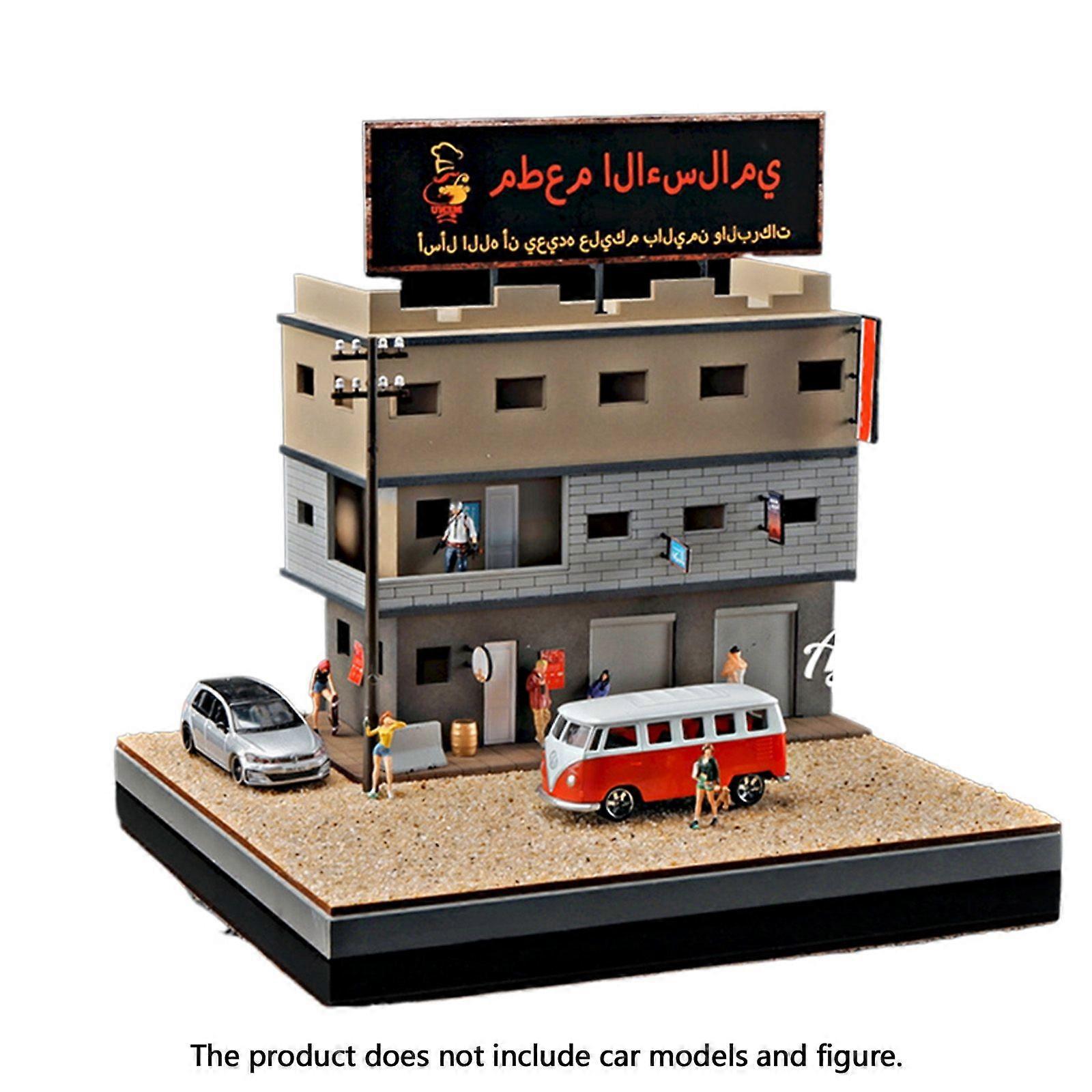 1/64 Afghan house scene Railway Street Store House Scene Display Model