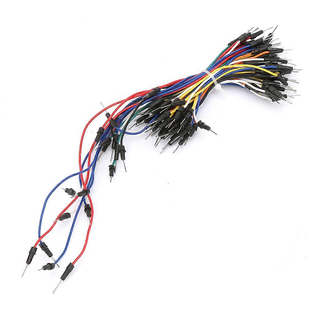 65pcs Multicolors Solderless Flexible Breadboard Jumper Wire Connector Test Cable Kit